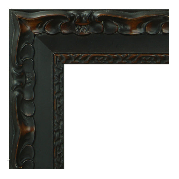 Marco Negro con Relieve  00201 Negro <–