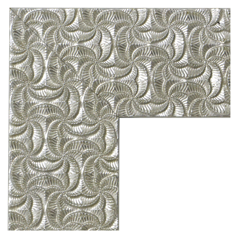 Moldura en Madera Acabado Plata. Modelo 5133 PLATA – Originalidad Texturizada y Estilo Vanguardista