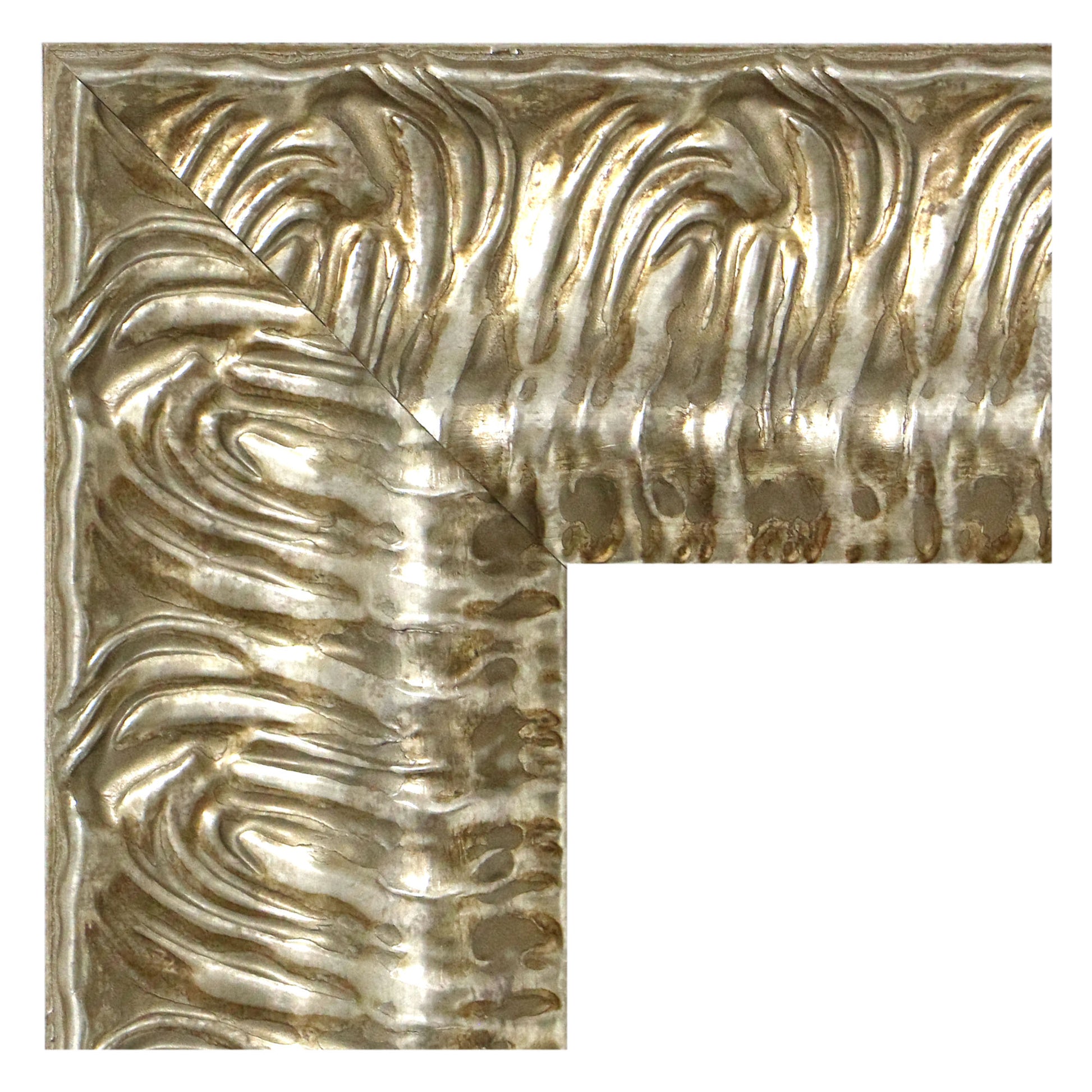 Moldura de Madera  Relieve Gris 001040 Gris