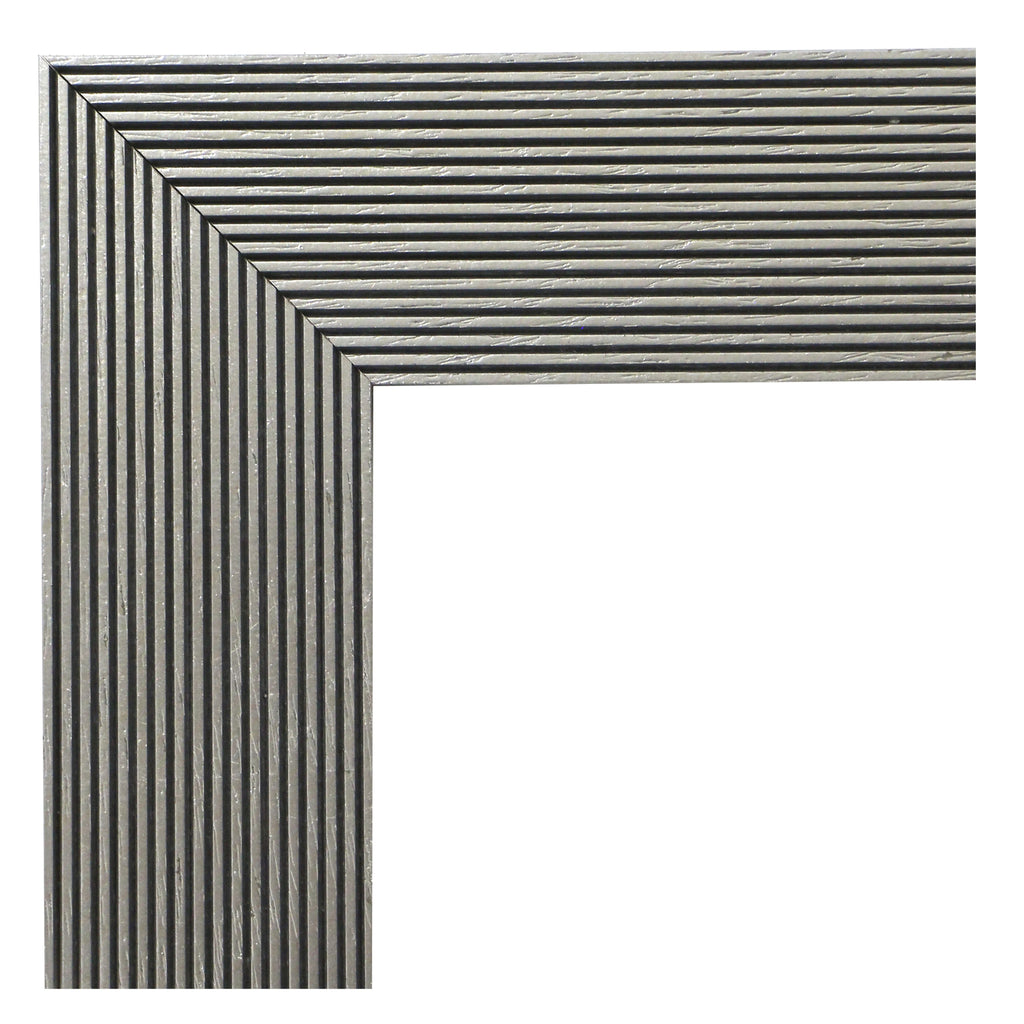 Moldura en Madera Acabado Plata. Modelo 5154 PLATA – Minimalismo Moderno y Elegancia Lineal