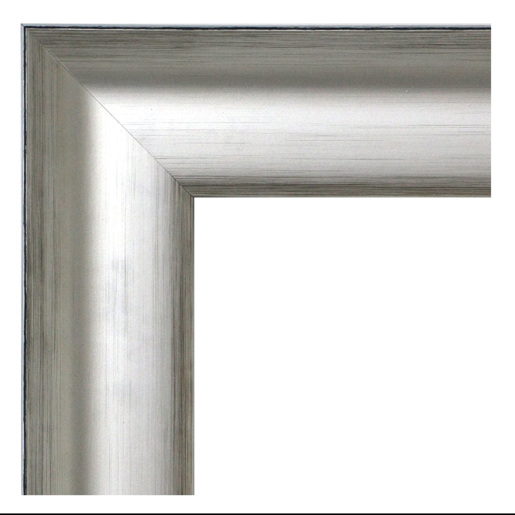 Moldura de Madera en Color Plata 001036-