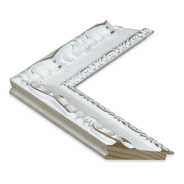 Marco Blanco con Relieve 00201 Blanco–