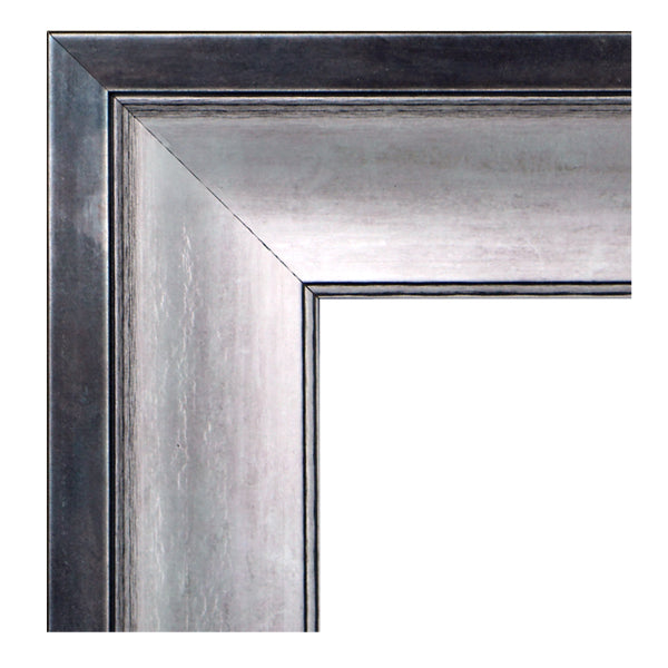 Marco plata con Detalle  00155 Plata– Elegancia