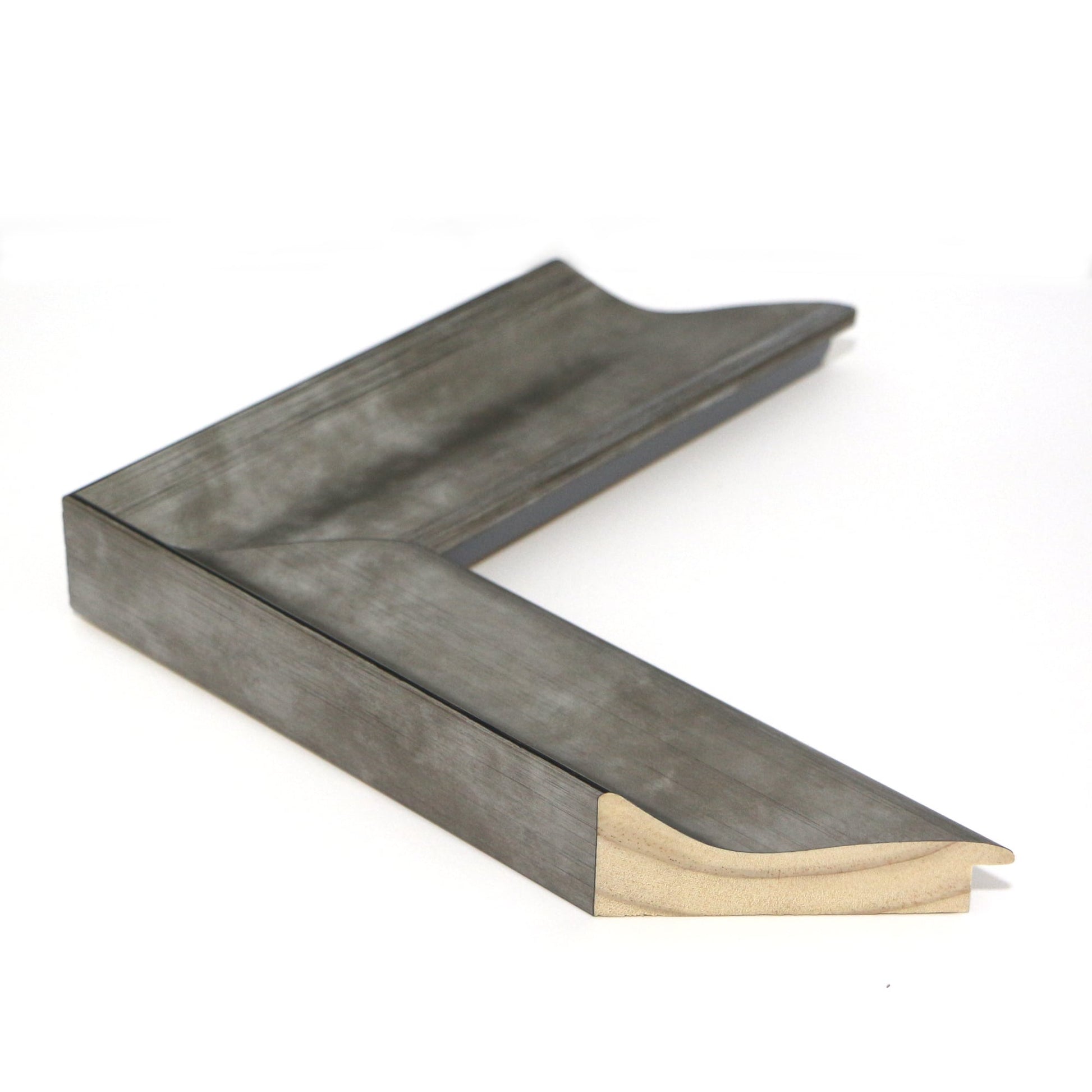 Moldura de Madera en Color Gris 001036-