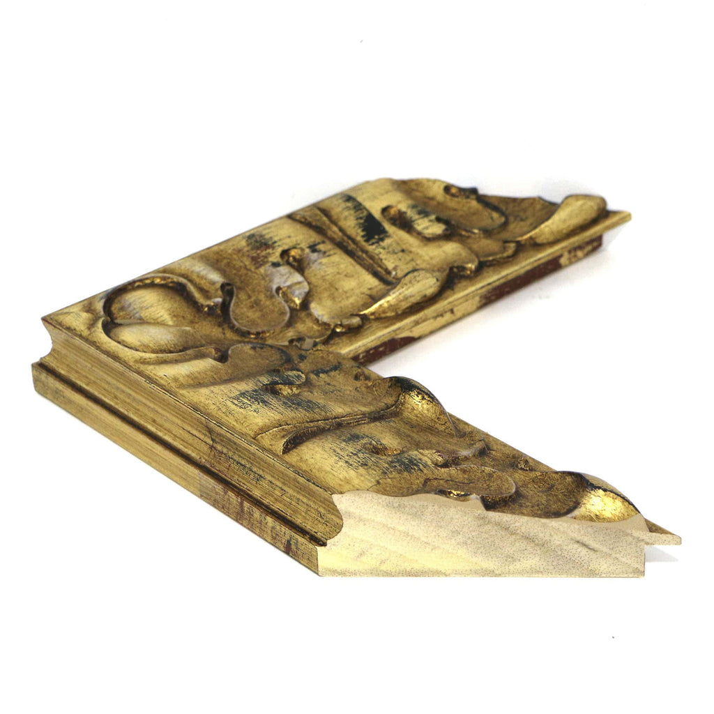 Moldura en Madera Acabado Oro. Modelo 5105 ORO – Envejecido   (NO STOCK)