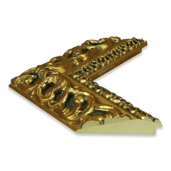 Moldura Clásica Dorada con Relieve – Ref. 5000 ORO