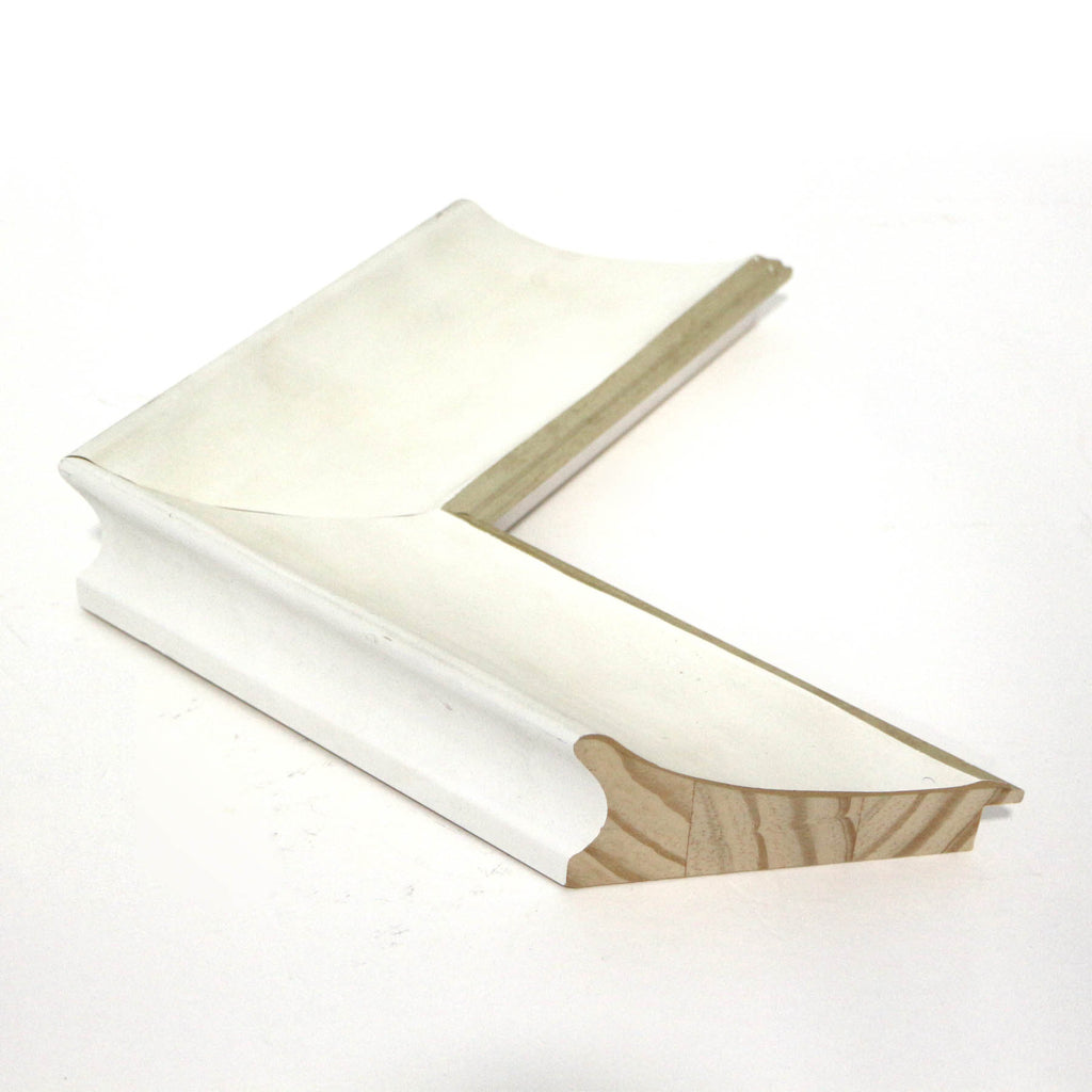 Moldura en Madera Acabado Blanco. Modelo 8595 BLANCO – Pureza, Luminosidad y Estilo Versátil