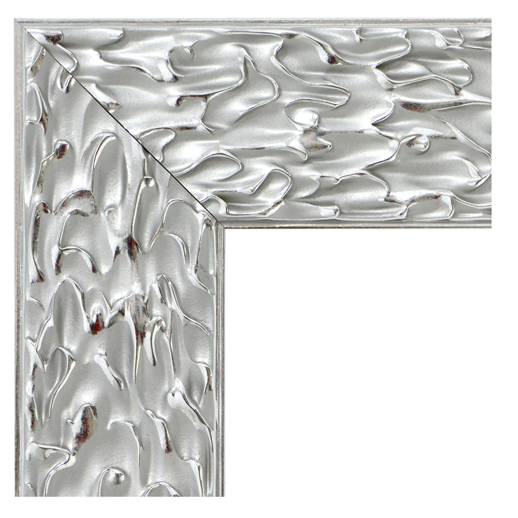 Moldura de Madera con Relieve Artístico GRIS 001038-