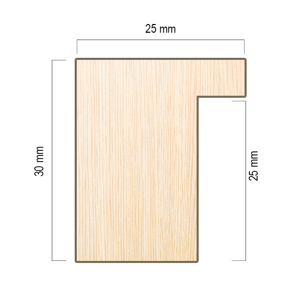 Marco modular en burdeos 00533–  Natural y Elegante