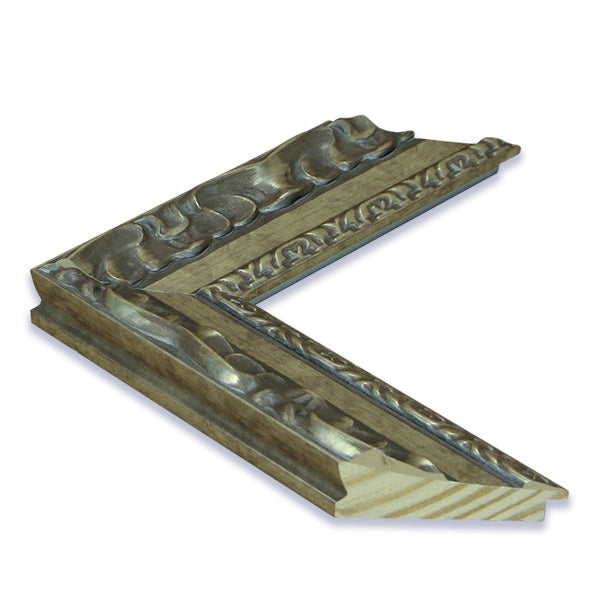 Moldura Clásica Plateada – Ref. 268 PLATA