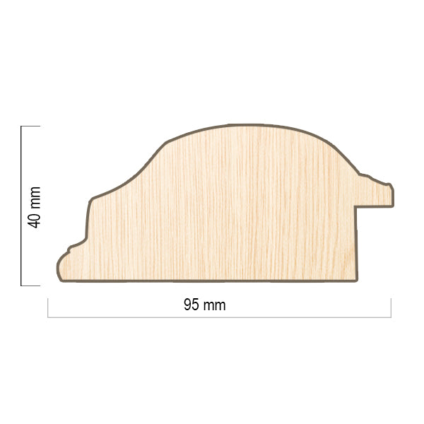 Moldura Decorativa Oro – Ref. 238 ORO