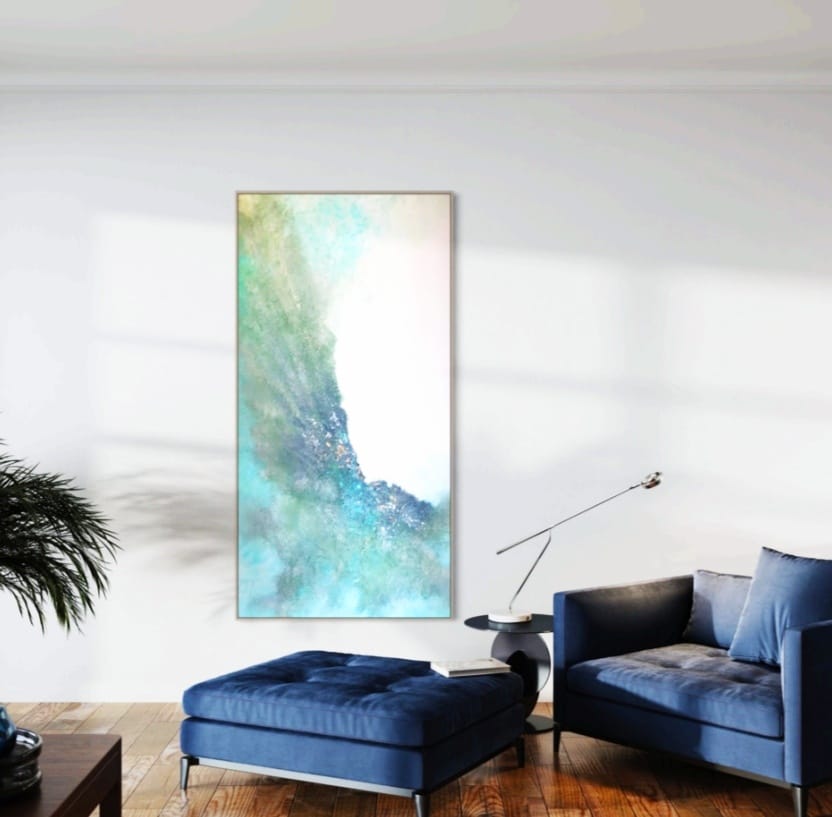 Obra Gold Coast abstracto decorativo.