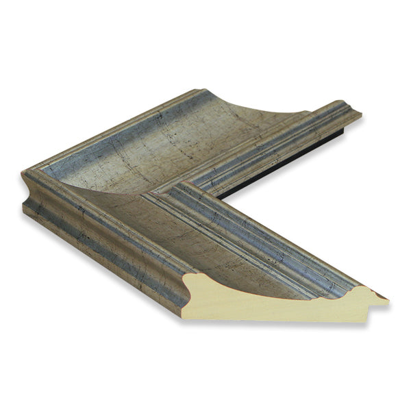 Moldura en Madera Acabado Plata. Modelo 5091 PLATA – Elegancia Atemporal