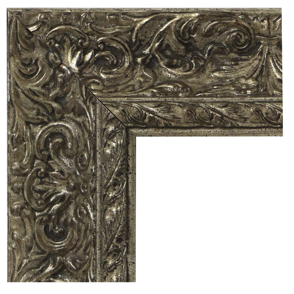 Moldura en Madera Acabado Plata. Modelo 5141 PLATA – Sofisticación Ornamental y Estilo Clásico