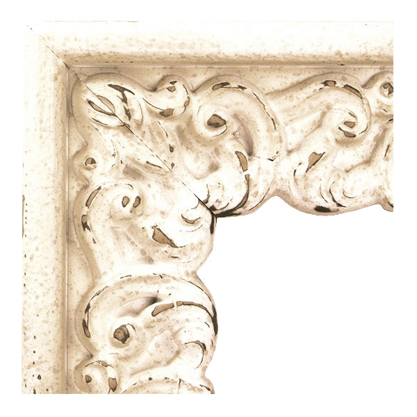 Moldura Clásica Blanca con Relieve – Ref. 5001 BLANCO
