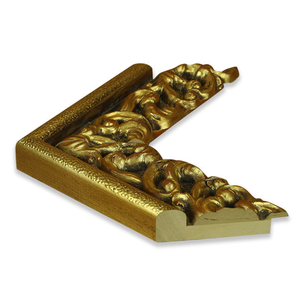 Moldura Dorada con Relieve Clásico – Ref. 5001 ORO