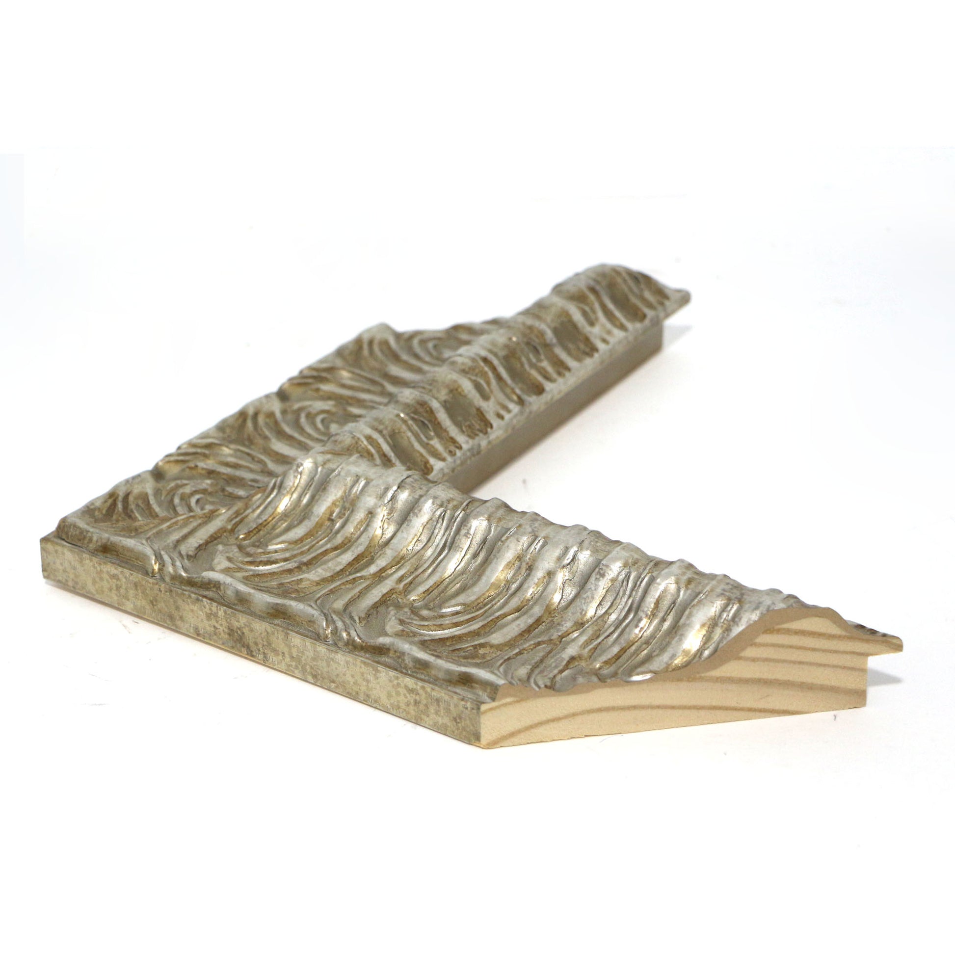 Moldura de Madera  Relieve Gris 001040 Gris