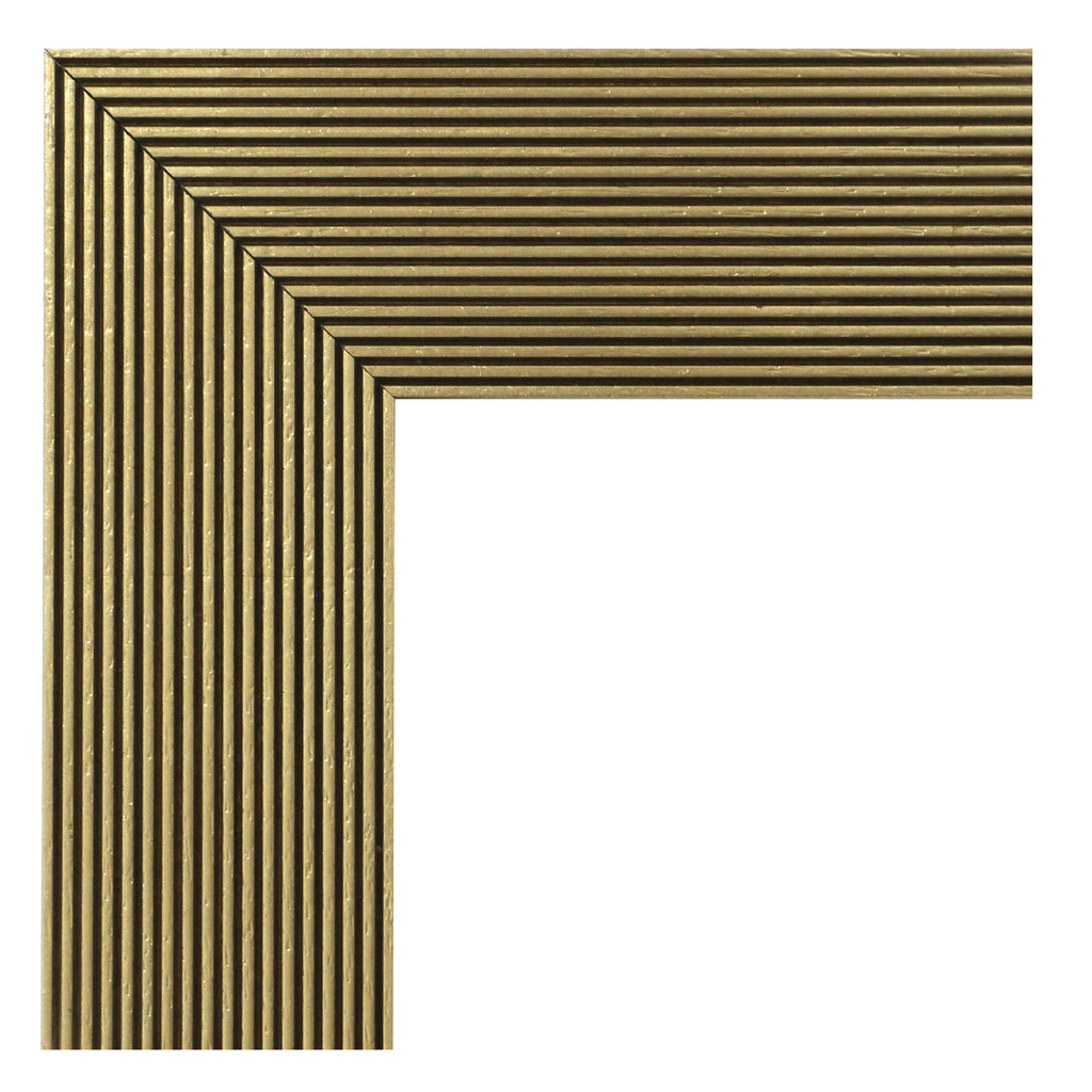 Moldura en Madera Acabado Oro. Modelo 5154 ORO – Modernidad Geométrica y Toque Sofisticado