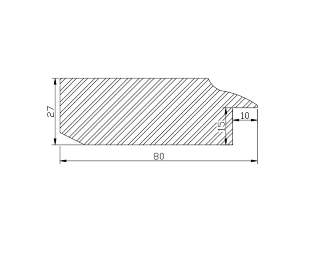 Marco modular Negro con Filo Plata 00791G1/3265 –
