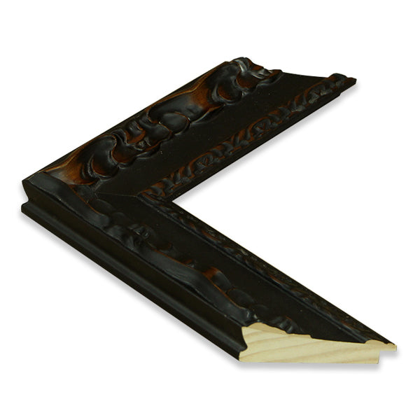 Marco Negro con Relieve  00201 Negro <–