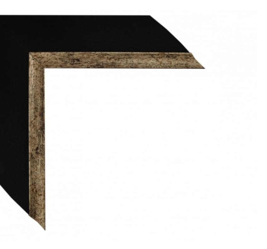 Marco Negro con Filo plata 00650A0/2542 –