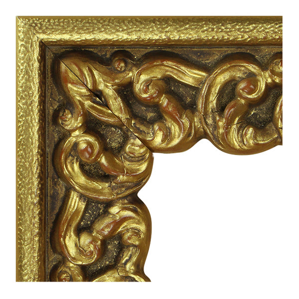 Moldura Dorada con Relieve Clásico – Ref. 5001 ORO