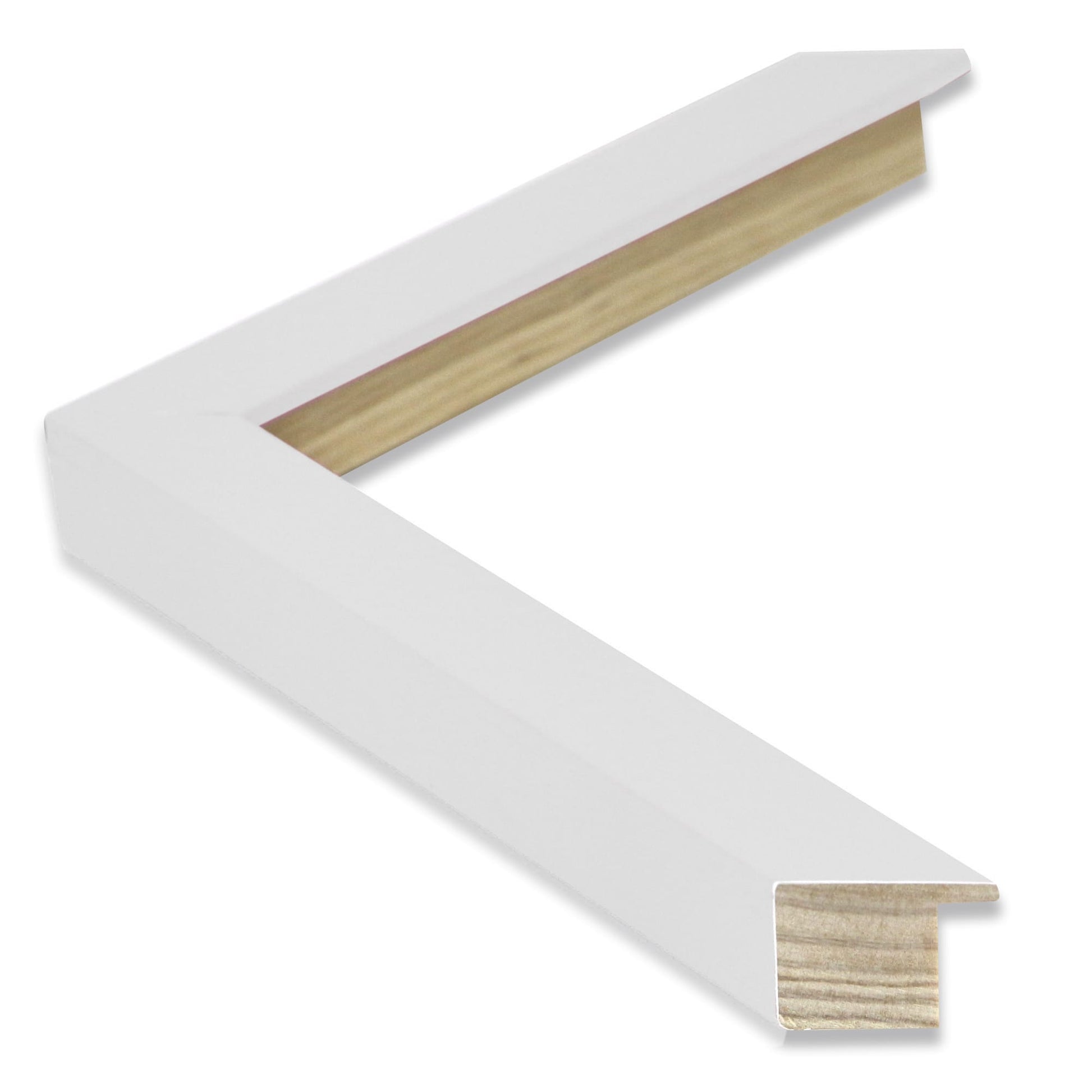 Marco modular en Blanco 00533  –  Natural y Elegante