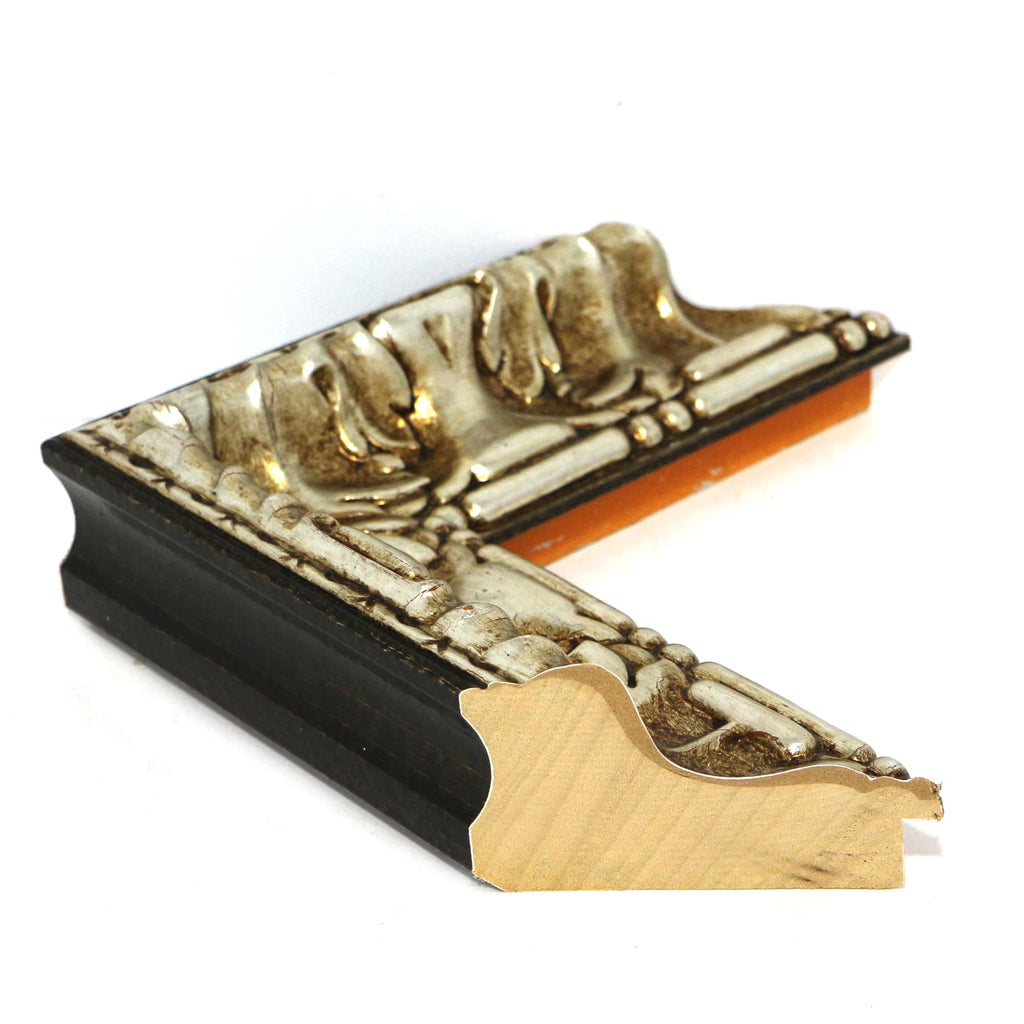 Moldura en Madera Acabado Plata. Modelo 5107 PLATA – Estilo Vintage y Encanto Rústico