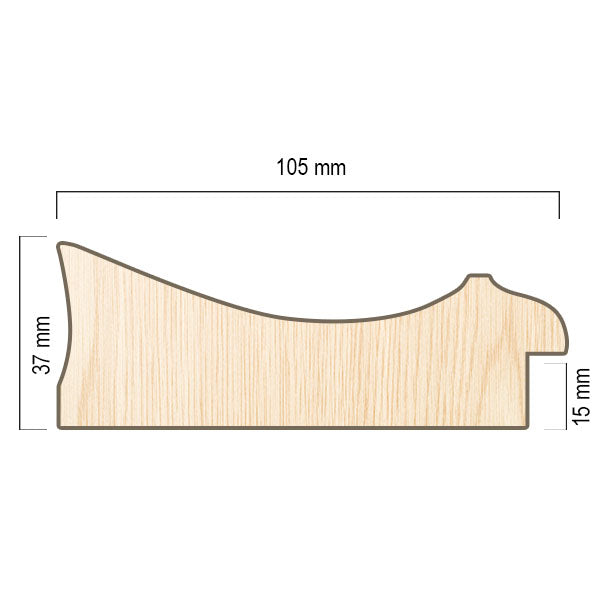 Marco Clásico Dorado Envejecido 00134 Oro – Elegancia