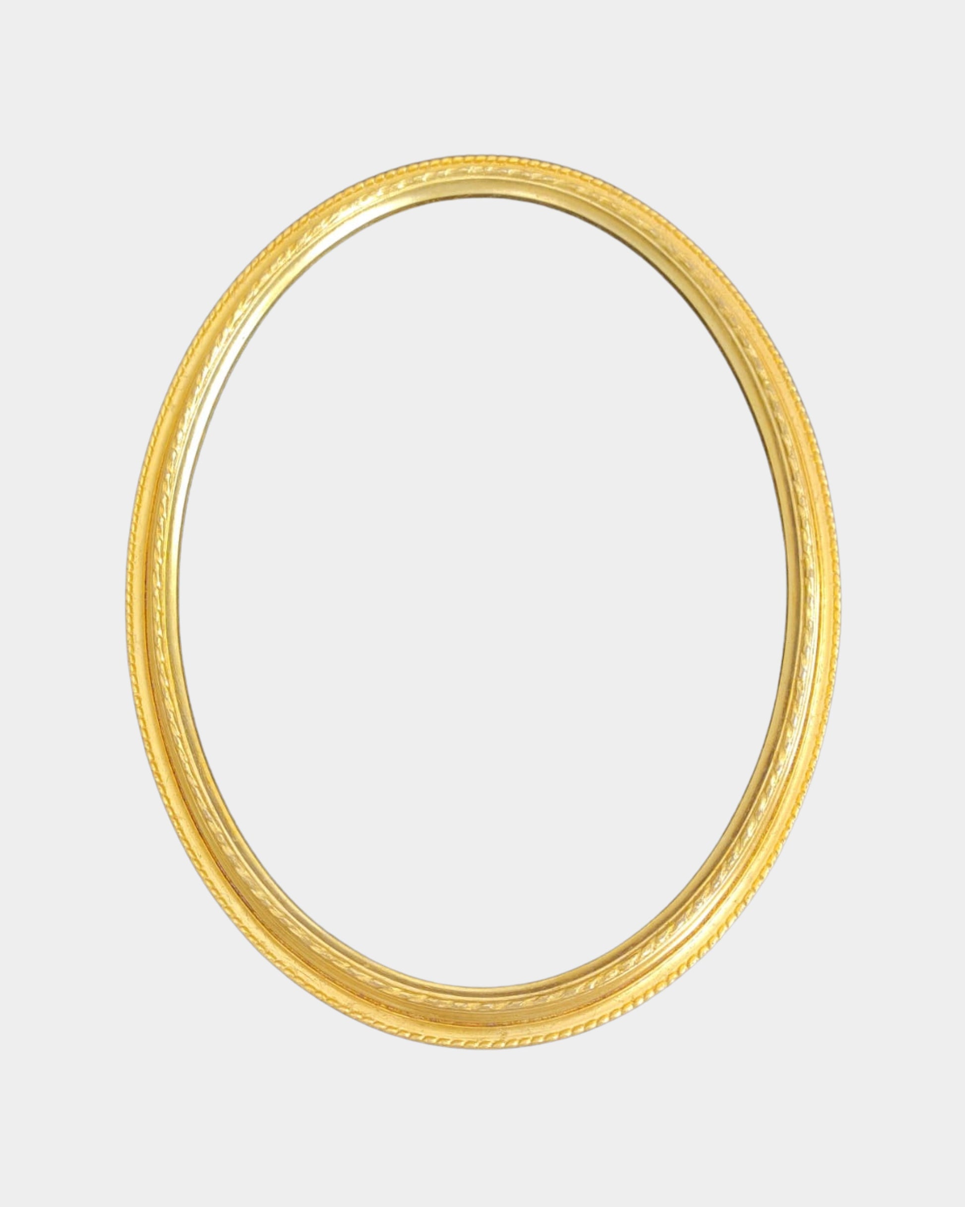 Marco Ovalado Decorativo para Espejo – 34x44 cm