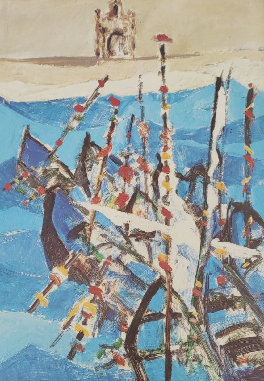 Acuarela Original – Paisaje Natural, 31.5 x 43.5 cm