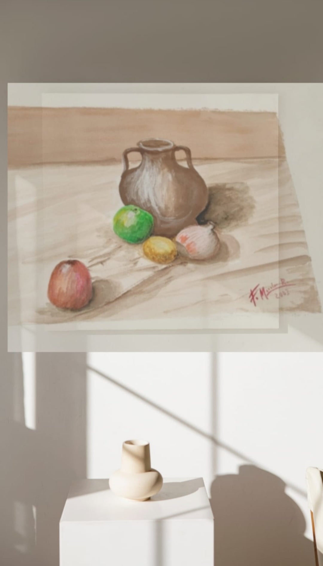 Bodegón Original – Medidas 54.5 x 34.5 cm