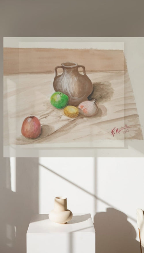 Bodegón Original – Medidas 54.5 x 34.5 cm