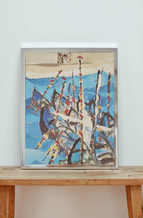 Acuarela Original – Paisaje Natural, 31.5 x 43.5 cm