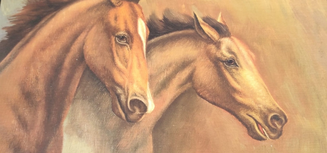 Pintura –  Caballos 50x70 cm