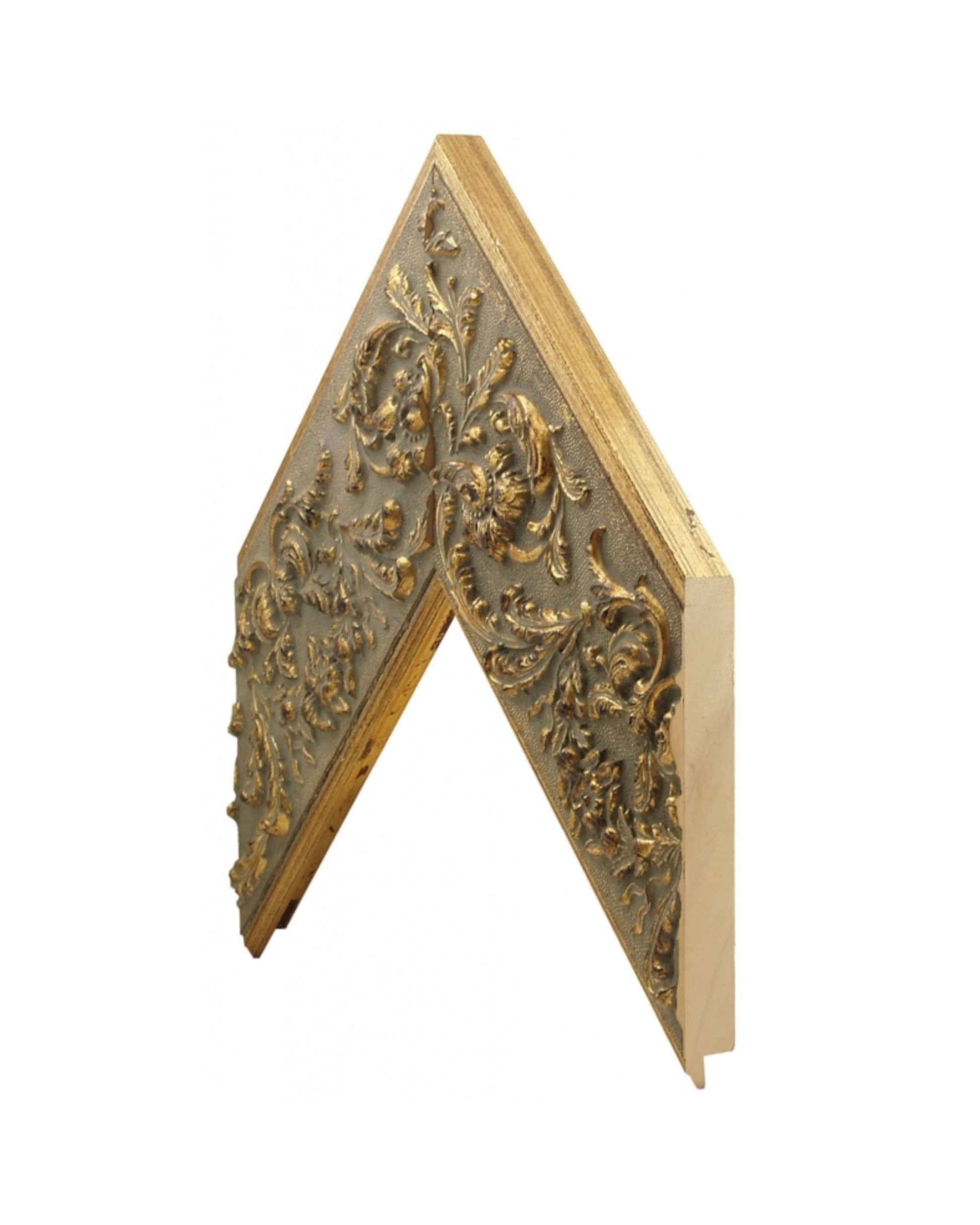 Marco Avellana con Diseño de Hojas Doradas 00082G1/0503 –