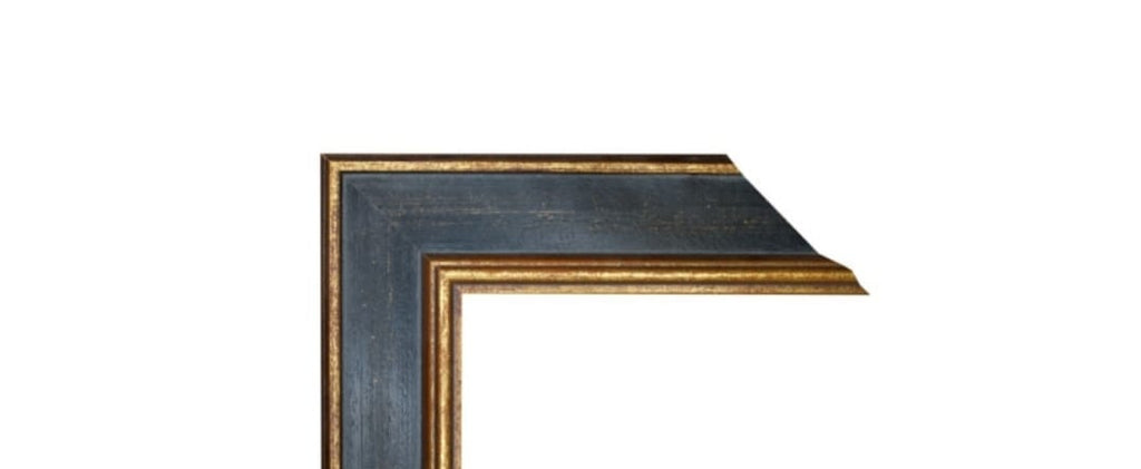 Marco Oro Envejecido con Entrecalle negro 00222M0/1147 –