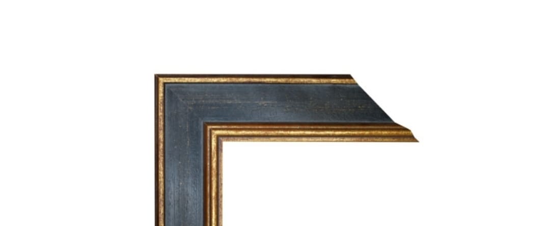 Marco Oro Envejecido con Entrecalle negro 00222M0/1147 –