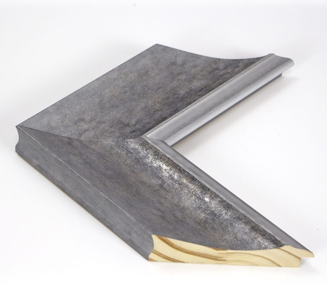 Marco  Plateado Envejecido 00134 Plata – Estilo