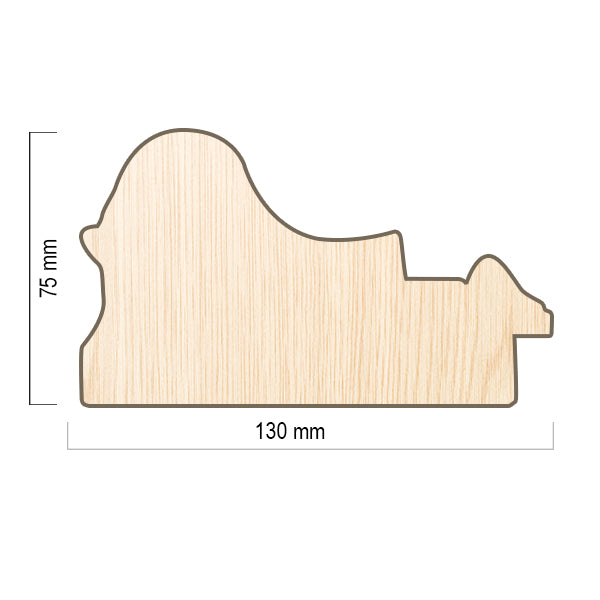 Moldura en Madera Acabado Plata. Modelo 658 PLATA – Majestuosidad Clásica y Detalle Escultural (AGOTADO)