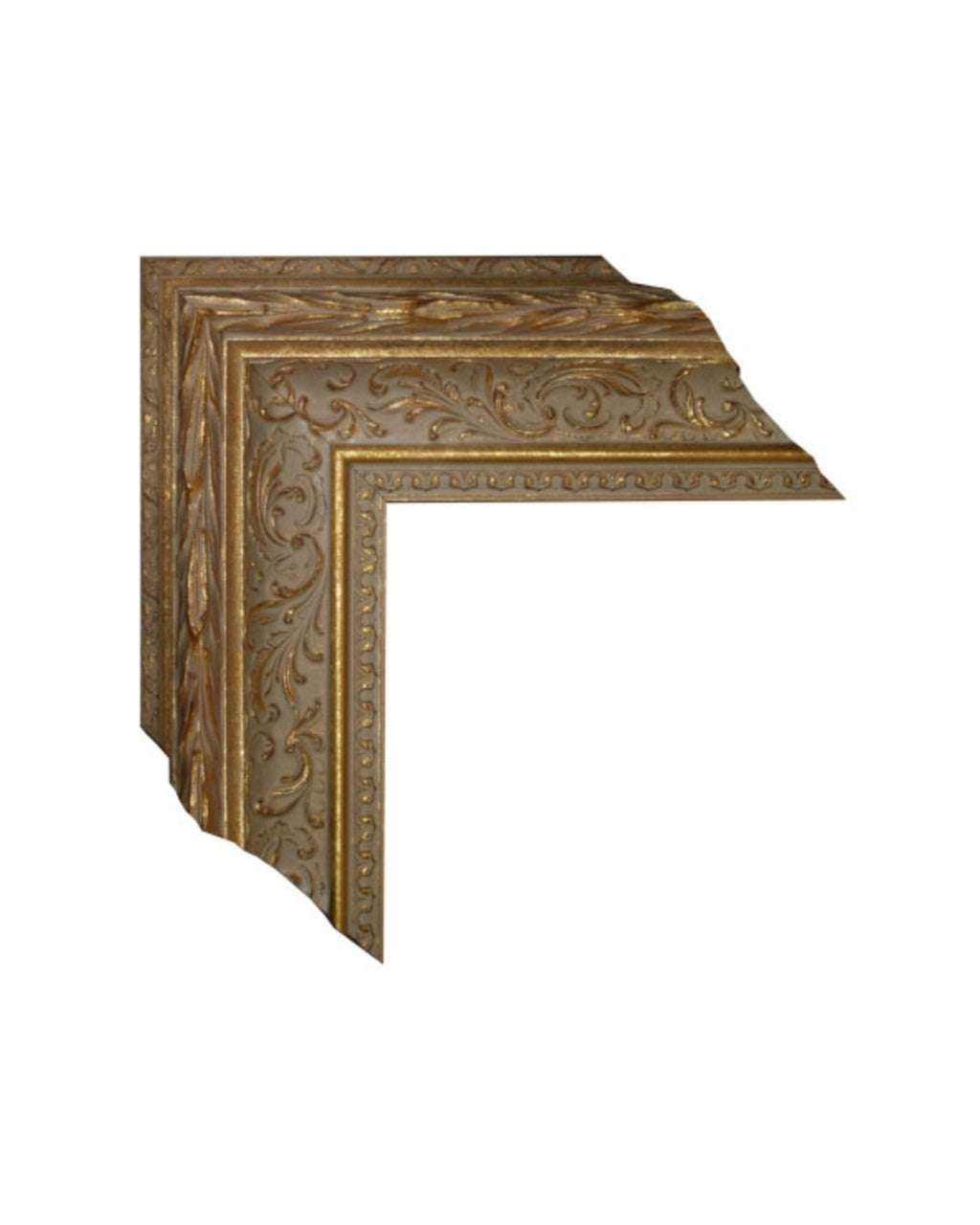 Marco Dorado con Diseño de Hojas 00215G1/0648 –