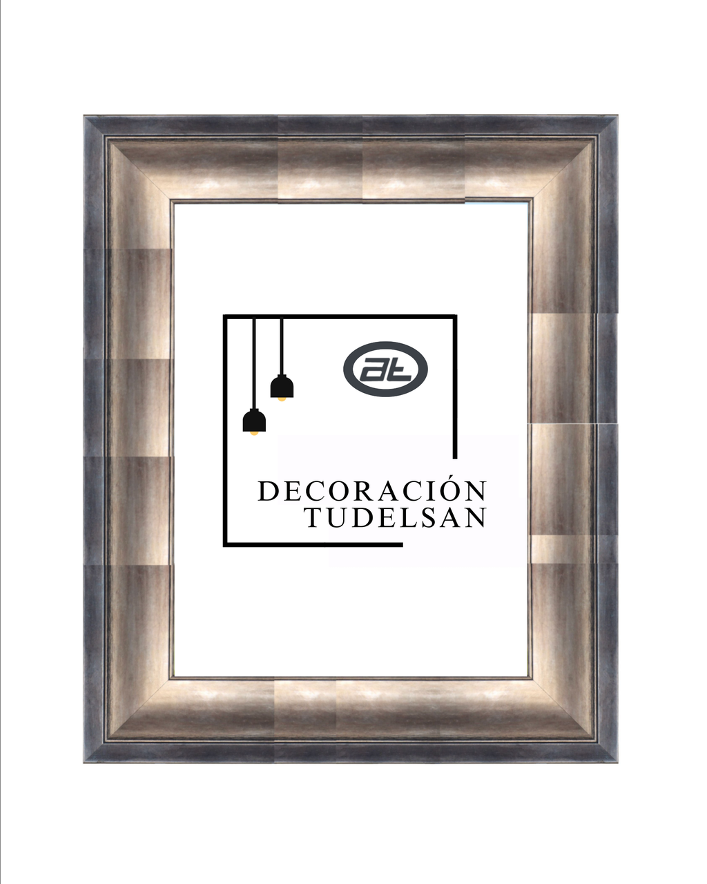 Marco Dorado Oro Envejecido con Detalle  00155  – Oro