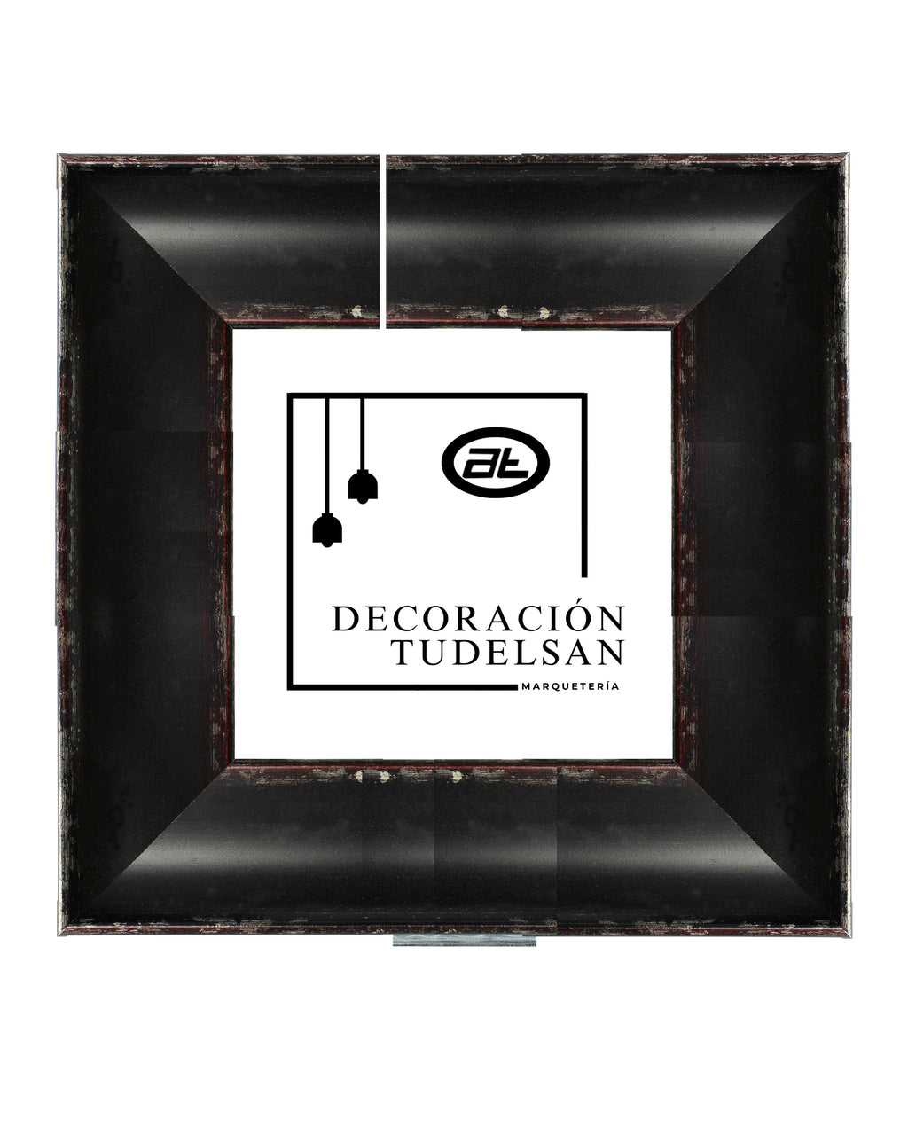 Moldura en Madera Acabado Negro. Modelo 5099 NEGRO – Sobriedad Moderna y Estilo Atemporal