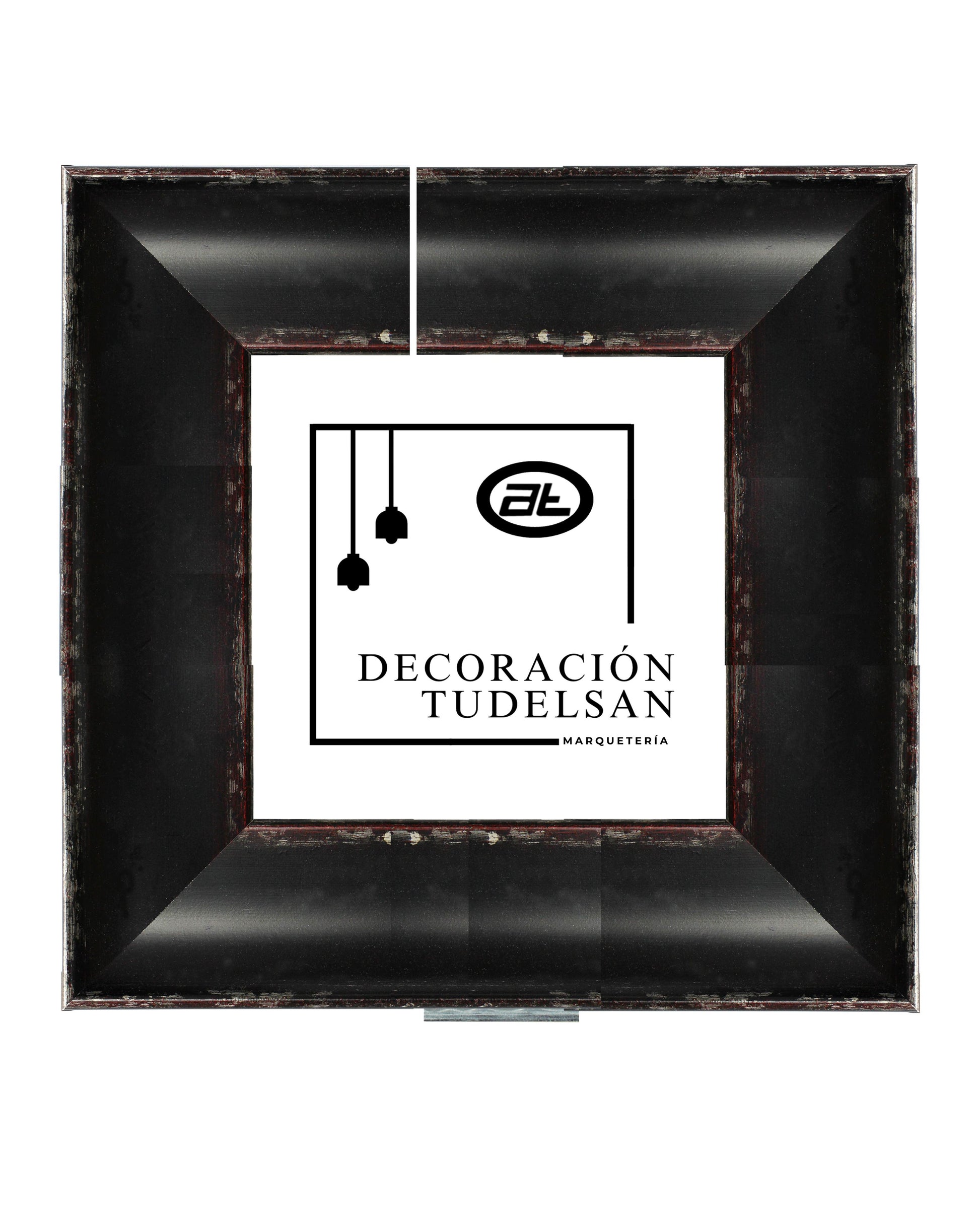 Moldura en Madera Acabado Negro. Modelo 5099 NEGRO – Sobriedad Moderna y Estilo Atemporal