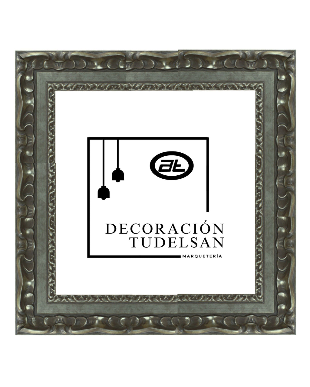 Moldura Clásica Plateada – Ref. 268 PLATA