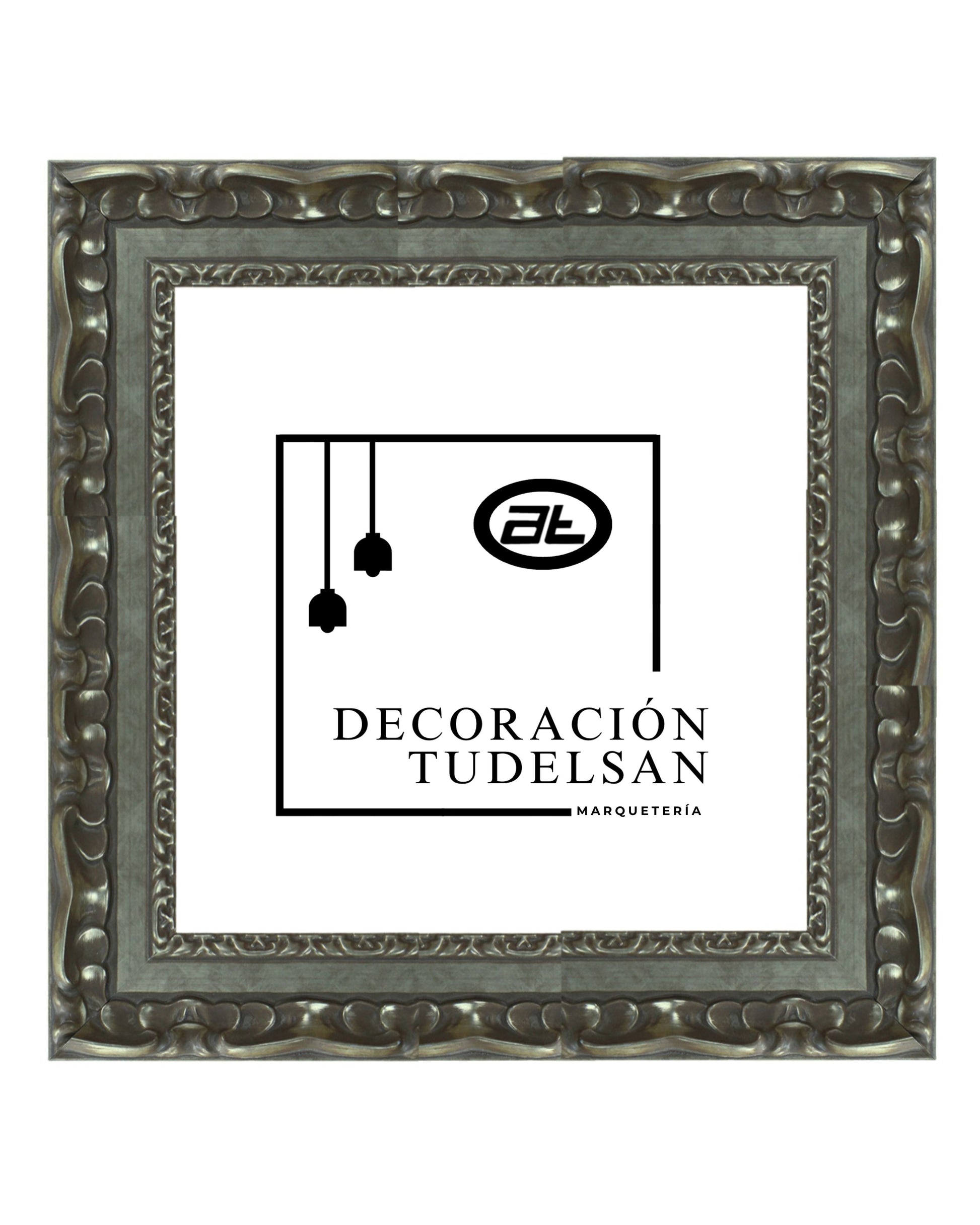 Moldura Clásica Plateada – Ref. 268 PLATA