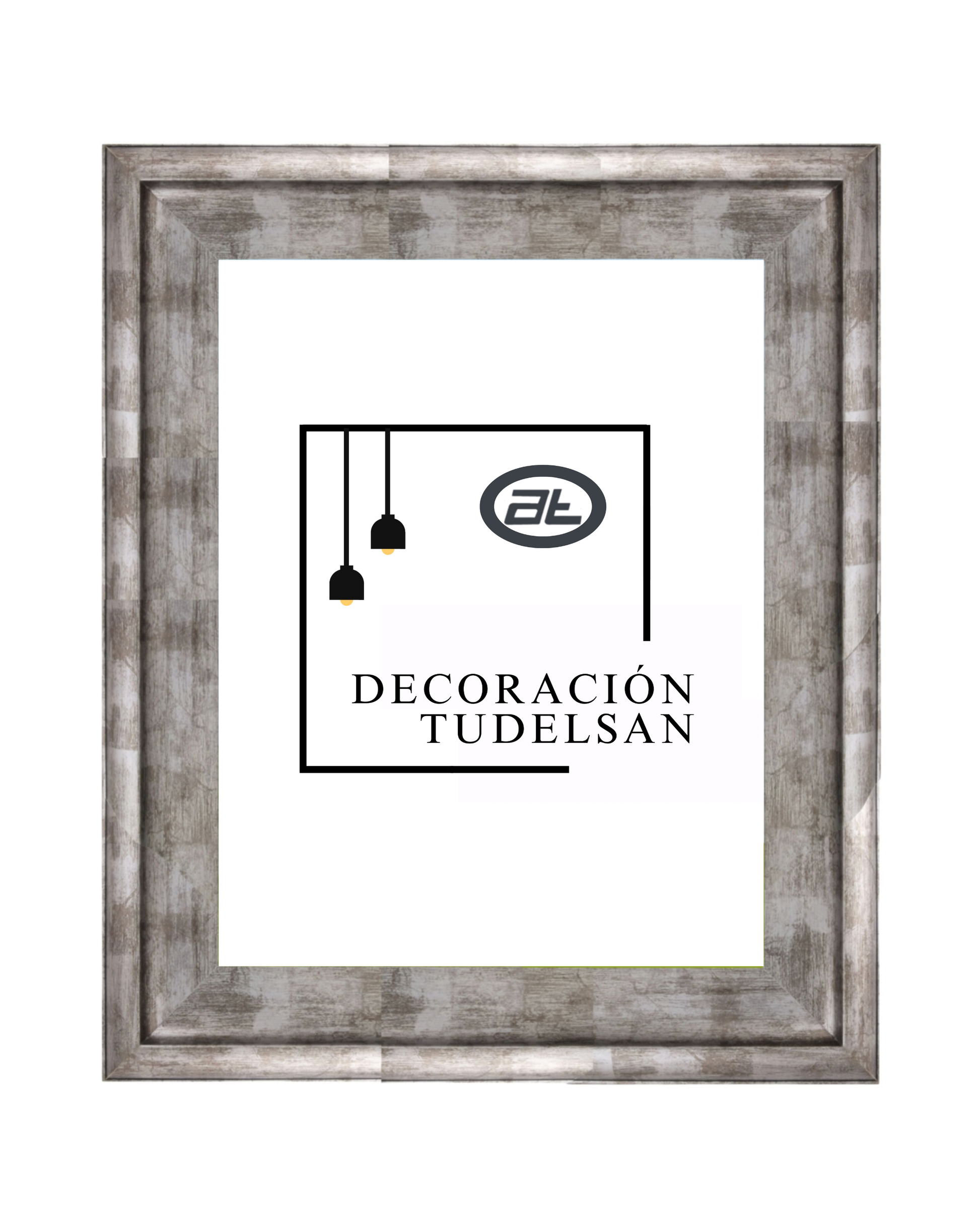 Marco Plata Envejecida 00595Y6/2351– Elegancia