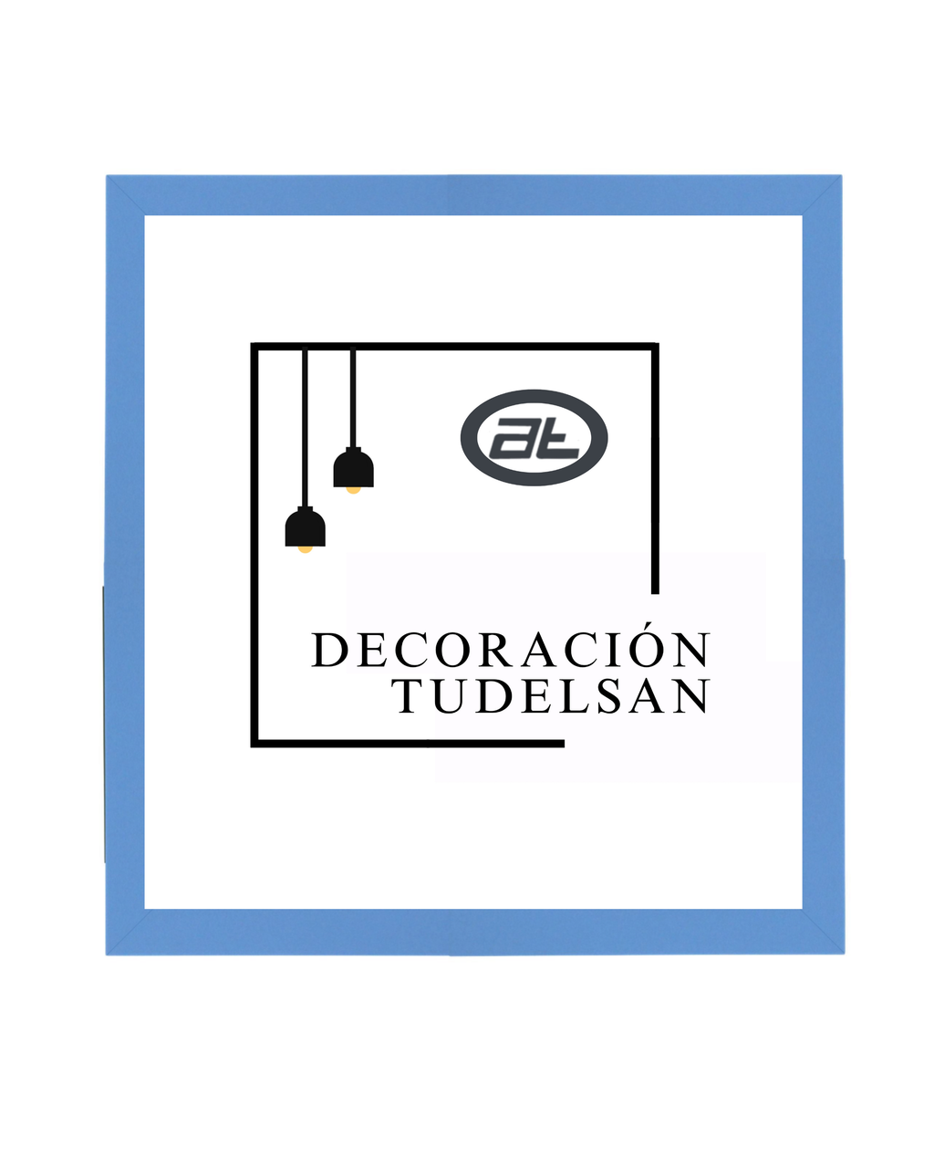 Marco modular en Azul Celeste 00533 –  Natural