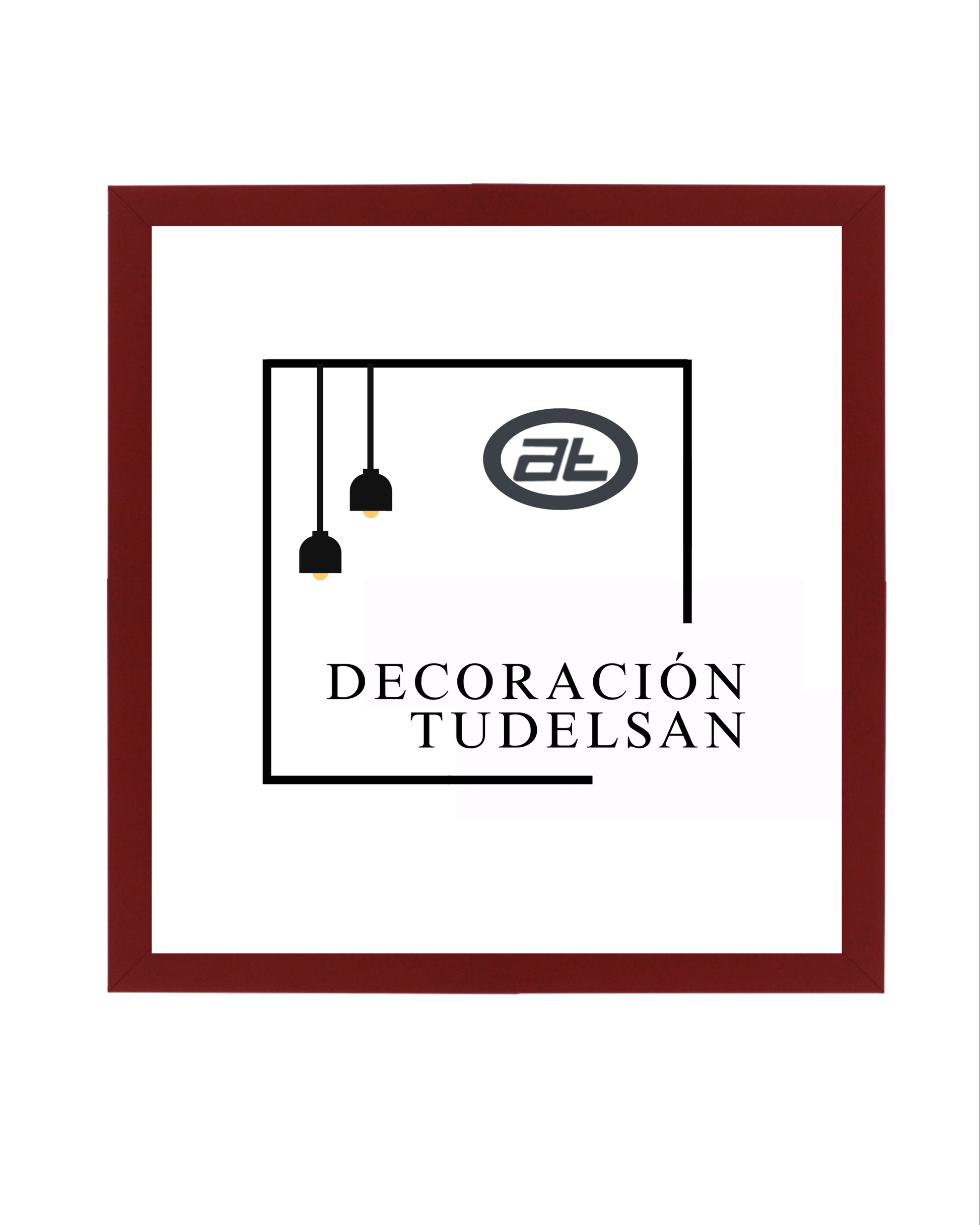 Marco modular en burdeos 00533–  Natural y Elegante