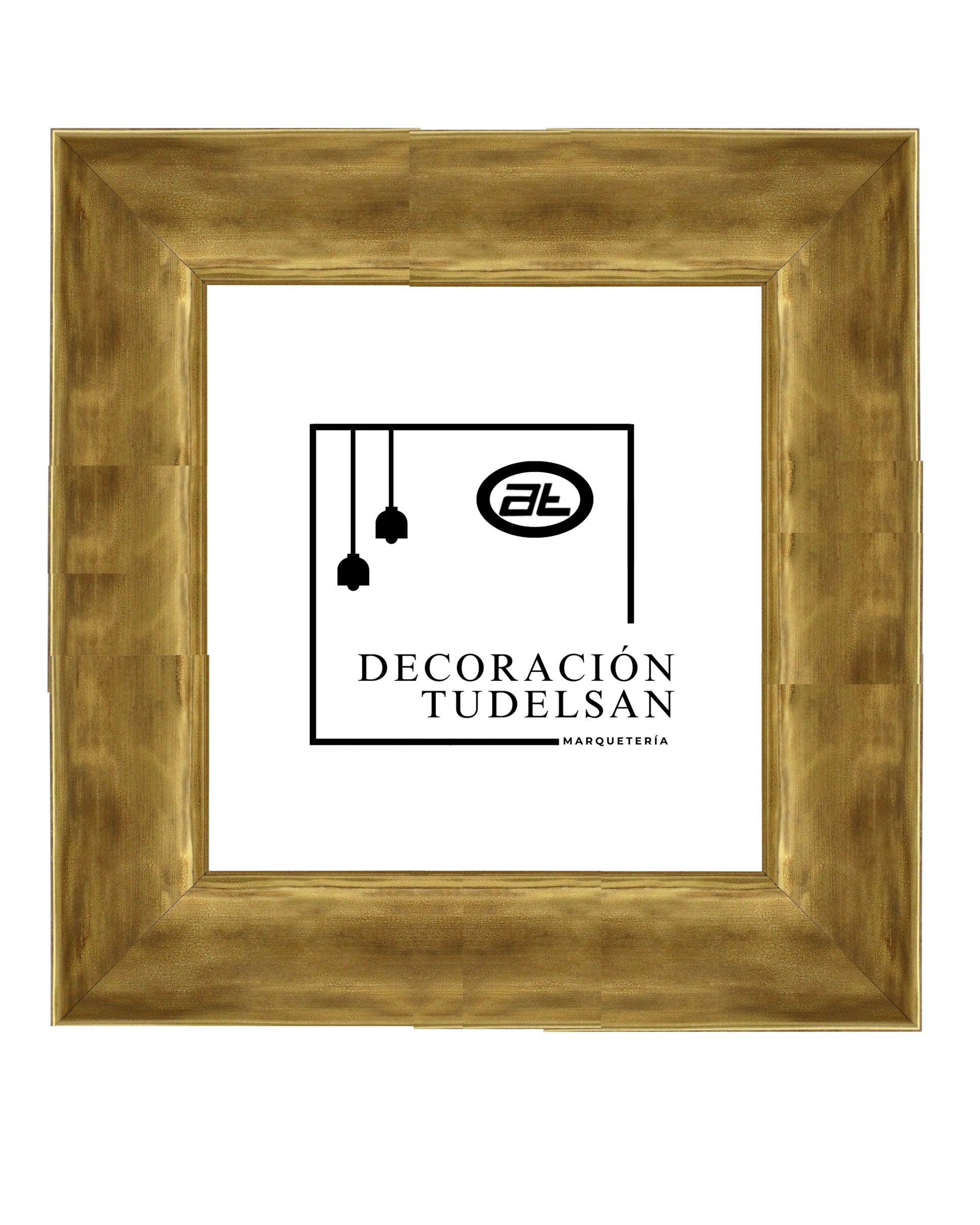 Moldura Clásica en Madera Dorada. Modelo 8595 ORO – Elegancia Atemporal y Distinción